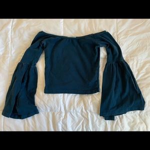 Urban Outfitters Off-the-Shoulder Crop Top